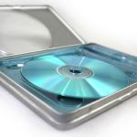factory direct stock silver metal DVD tin cases