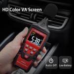 8KHz Digital Decibel Meter , 130dBA Decibel Sound Level Meter