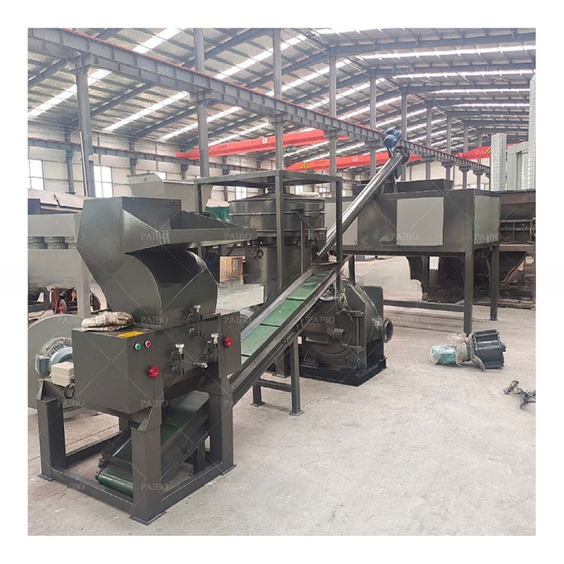 Aluminum and Plastic Recycling Machine for Separation of Final Product