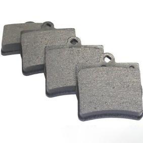 Quality Mercedes Benz 0024205120 Chassis Parts Brake Pad Set wholesale