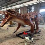 Life Size Realistic Dinosaur Models Outdoor Crocodile Statue Theme Park