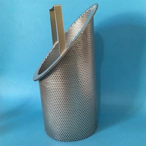 China 304 316L Stainless Steel Mesh Filter Baskets With Excellent Corrosion Resistance on sale