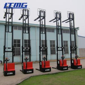 Quality Industrial Counterbalance Pallet Stacker , Powered Pallet Truck Forklift wholesale
