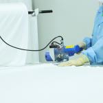 110 Gsm 9*9Inch Polyester Class100 -1000 Cleanroom Wiper Lint Free Cleanroom