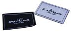 Eco-friendly Clothing Woven Labels Customized Design hot cut sewing on label