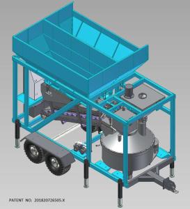 Quality Small Mini Mobile Concrete Batching Plant 30m³/h Fast Moving wholesale