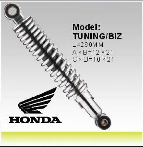 Tunning Biz Motorcycle Rear Shocks Fit for Honda , Biz C100 C125 Motorcycle