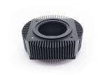 Black Anodized Aluminum Heat Sink Profiles Shower Extrusion 6005 6005