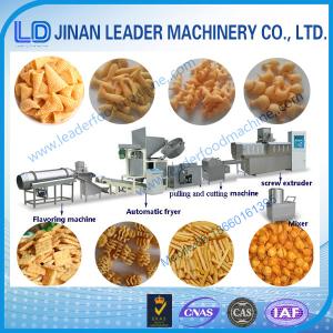 Quality Low consumption fried flour bugles crispy rice food processing machine wholesale