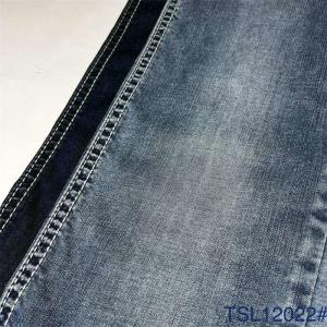 Quality Tear Resistant Organic Stretch Tencel Cotton Denim Fabric 21s Yarn wholesale