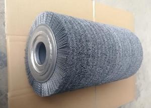 Quality Grit 120 Industrial Roller Brushes Wire Drum Wood Wheel Brush For Woodworking wholesale