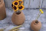 OEM DIY Recycled Cork Flower Vases Water Resistant Decorative Eco friendly