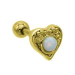 Studex Ear Piercing Studs Daith Piercing Opal Gem Body Jewelry