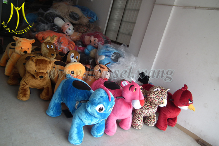 Hansel wholesale mall kids animal rides coin operated animal toys