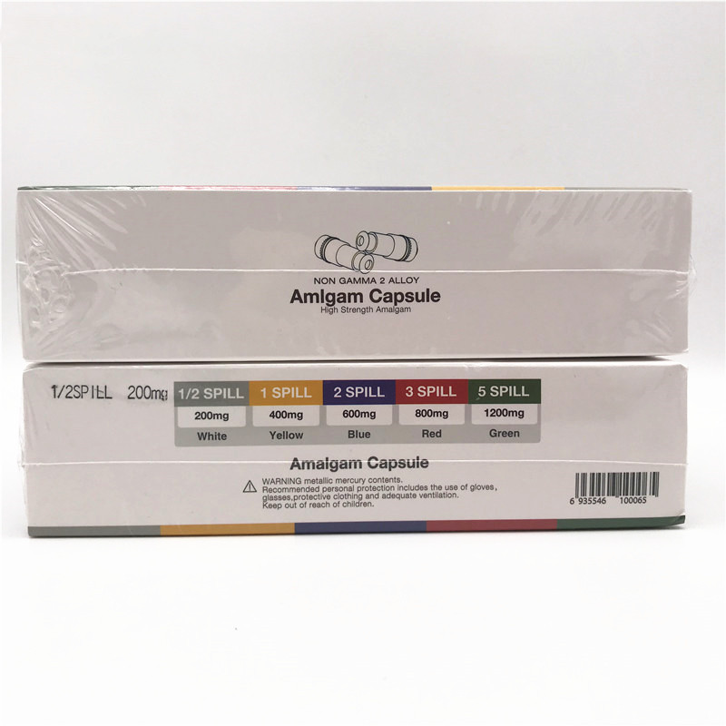 High Strength Dental Light Cure Unit Amalgam Capsule 1/2SPILL 200mg