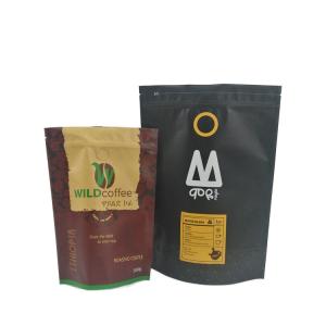 China Mylar Paper Stand Up Pouch Zipper Gravure Printing Plastic Package Bag With Logos on sale