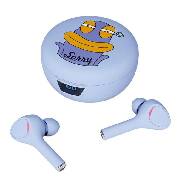 Sports Waterproof Kids Earphones Touch Control Wireless Bluetooth Headphones