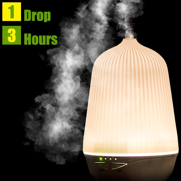 Vase Shape 100ml Essential Oil Diffuser And Humidifier