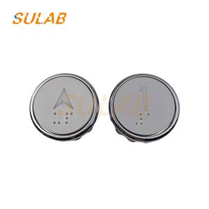 Quality BR32A BR32B OTIS Push Button Round With Braille Elevator Parts wholesale