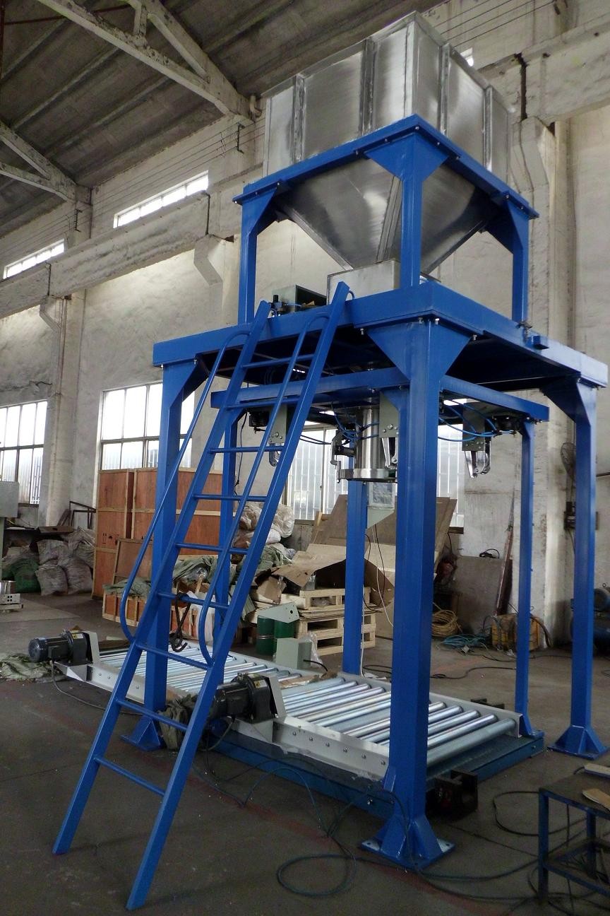 Feed / Wood Pellet / Fertilizer Bagger Big Bag Filling Machine 380v / 220v