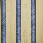 Natural Wood Slat Acoustic Wall Panels Fire Retardant 0.85 NRC Sound Absorption