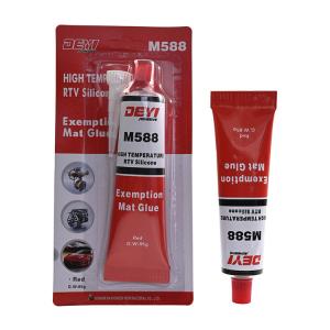 Quality M588 High Temperature Neutral RTV Gasket Maker In Red For Industrial Sealing wholesale
