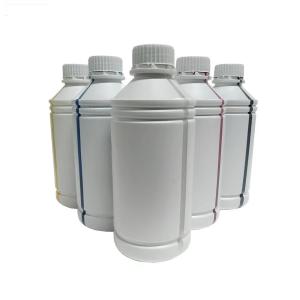 Quality CMYKW 5 Colors Water Based DTF Pigment Ink 1000ML For XP600 I1600 I3200 Printer wholesale