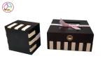 Personalized Coated Paper Cupcake Gift Boxes with Plastic Insert