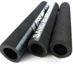 38mm Cloth Inserted Flexible Rubber Hose For Conveying Sand / Abrasive Materials