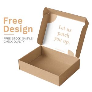 Quality Colored Corrugated Cardboard Mailer Boxes Folding Efluting Packaging For Blouse wholesale