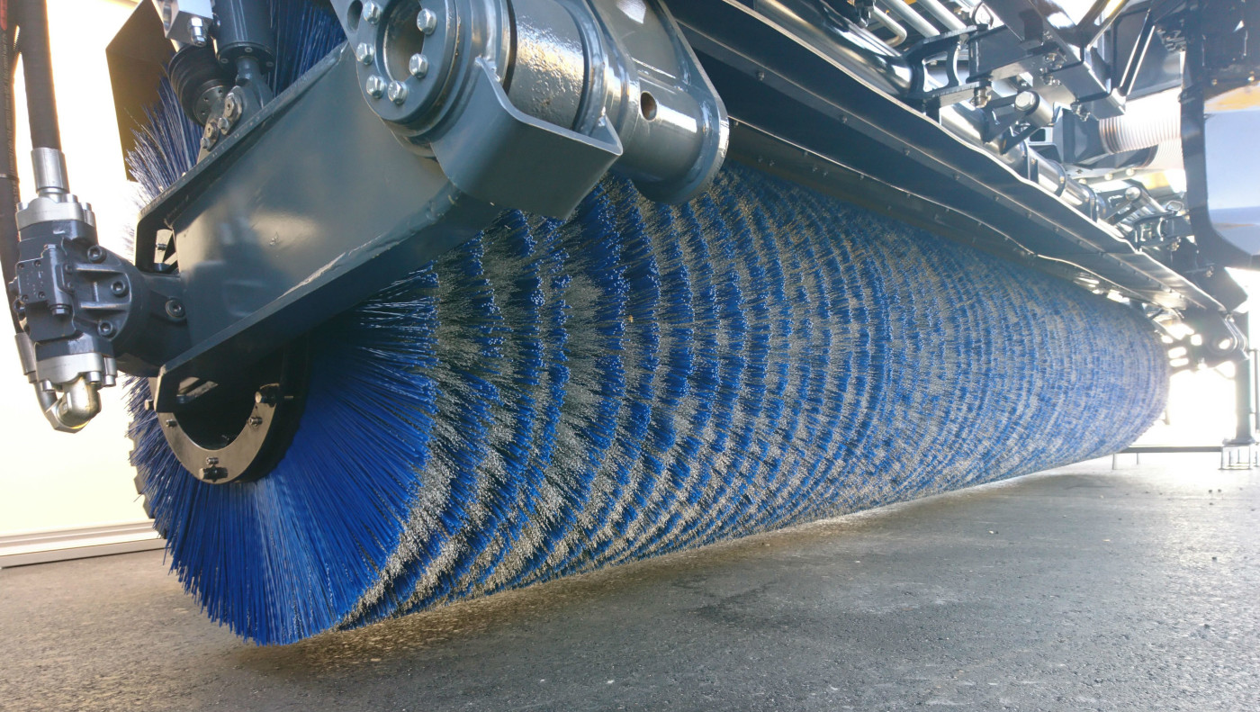 Curved Road Sweeping Brush Gutter Cleaning Broom Wafer Type for Street Vehicle