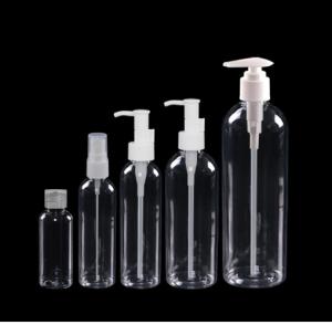 Quality Shampoo Shower Gel Hand Sanitizer 500ml PET Airless Pump Bottle wholesale