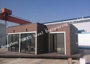 Quality European Style Modular Prefab Container House For Accommodation , Quick Assembly wholesale