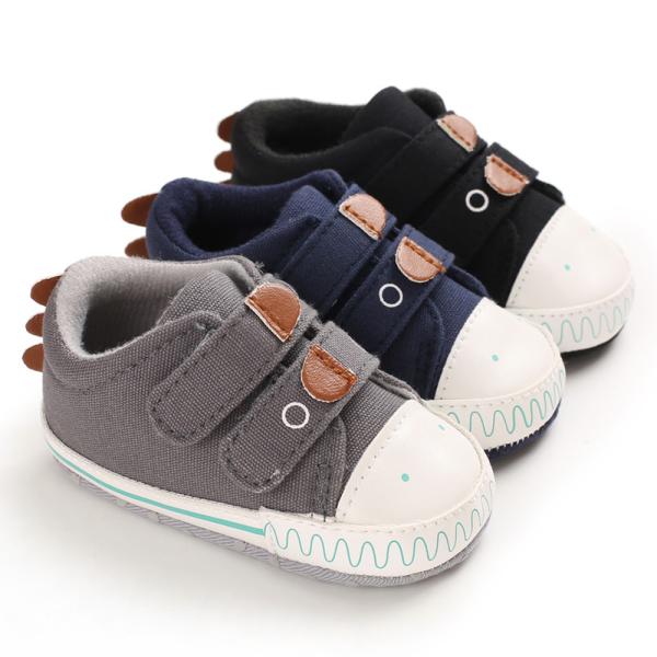 Hot selling Canvas sport Cute soft 0-2 years boy girl outdoor sneaker baby shoes