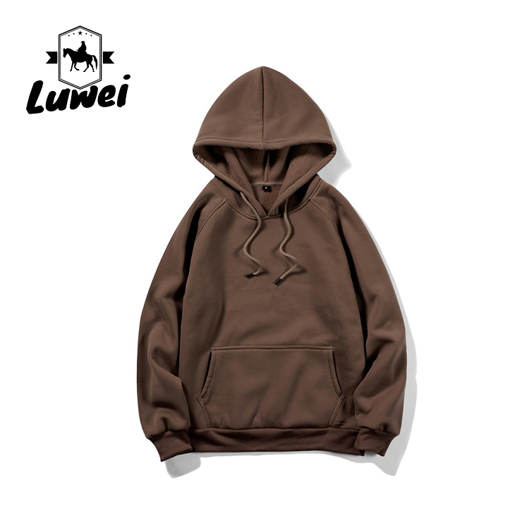 Designer Custom Wholesale Poly Cotton Dress Heavy Weight Blanket Premium Black Oversized Pullover Hoodie For Men