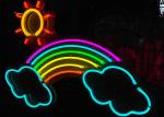 rainbow Custom neon sign led silica gel acrylic board handmade fashion lighting