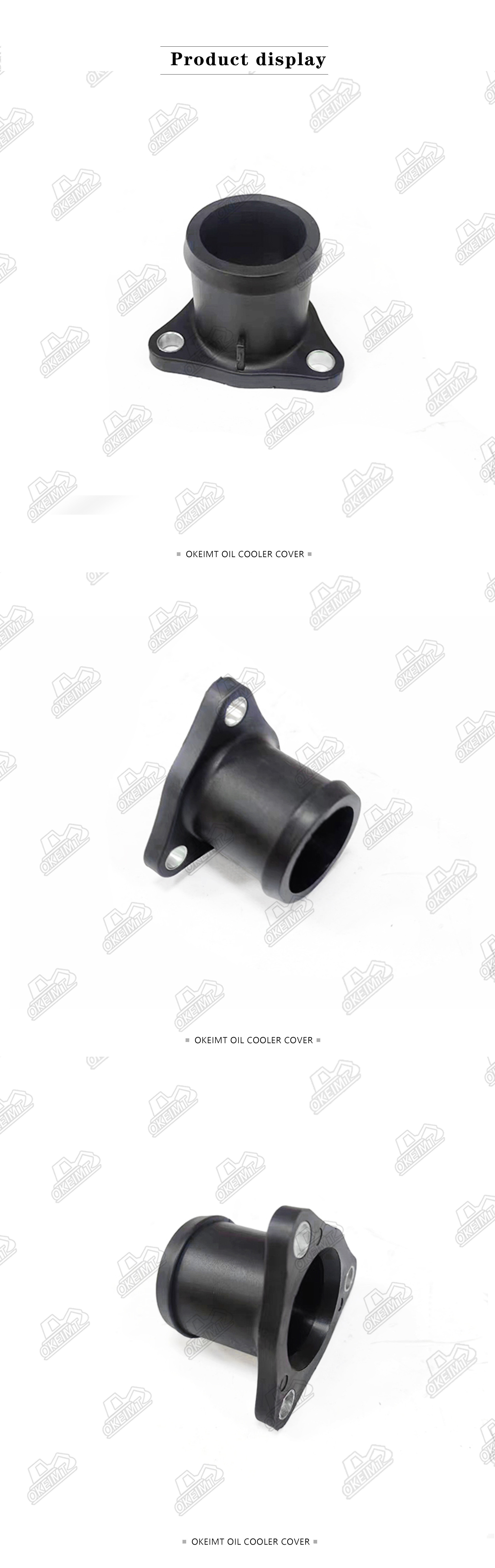 Silver Color Thermostat Housing Cover JCB Part No. 320/04890 JCB444