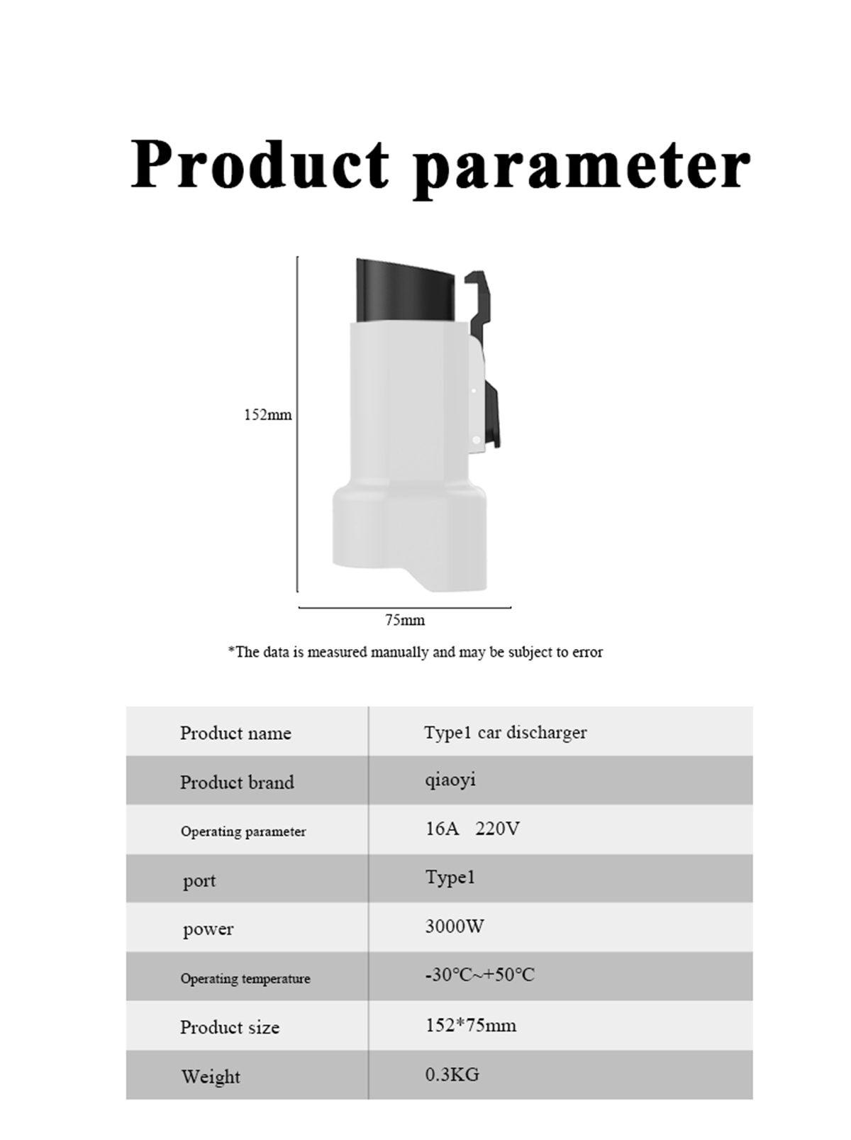 IP55 Rated 3.5kw Type1 Electric Car Discharger v2l 220V Home Power AC J1772 Charging Output for Cars Camping 16A Type1 V2L