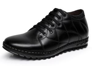 Quality Breathable Invisible Elevator Men Shoes Round Toe With 7 Cm Height Increasing wholesale