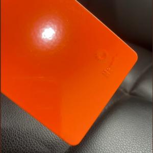 Quality Orange Color Chemical Resistant Performance Electrostatic Powder Coating for Bicycle Sports Equipment wholesale