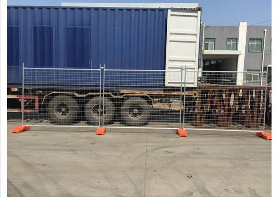 Q235 Steel Removable Temporary Fence , Temporary Security Fence Panels