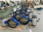 Pneumatic Rotary Actuator Qperated Butterly Valve