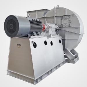 Quality 5.5-1500kw Induced Draft Blower Backward Curved Blade 1450-2900rpm Speed wholesale