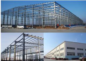 Quality S355 Multi Storey Warehouse Steel Structure Building Construction Storage Shed wholesale