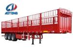 50Ton Leaf Spring Fence Cargo Transport Semi Trailer /Kin Pin 2''/3.5'' Bolt