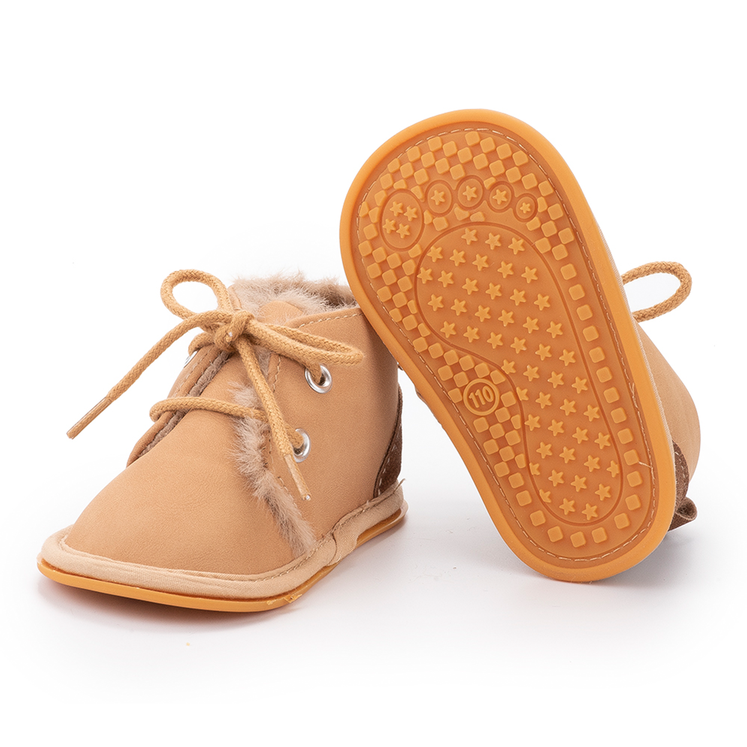 New fashion Rubber sole Camouflage prewalk short ankle boy baby boots