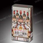 0.21mm TUV Rectangle Tin Packing Metal Wine Box