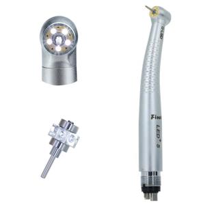 Quality High Speed Handpiece Generator Air Turbine Handpiece Five LED Light Midwest wholesale