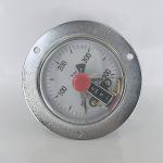 NPT Plastic Electric Contact Pressure Gauges Flange 400 Bar Manometer