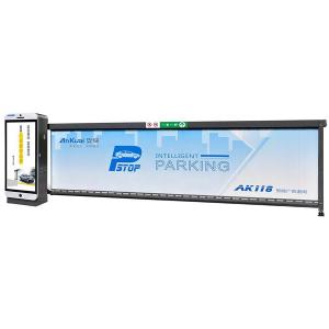 Quality Advertising Car Parking Boom Barrier Gate With Vehicle Identification System wholesale